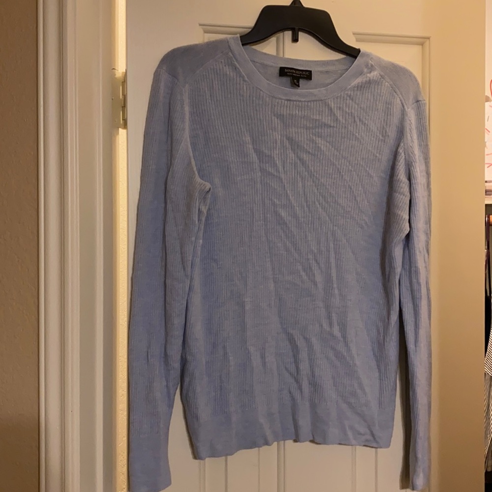 Banana Republic baby blue Sweater
